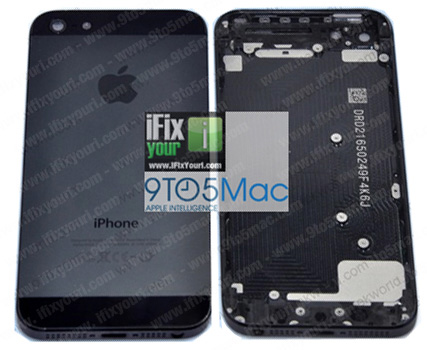 Hình ảnh được cho là của iPhone 5 xuất hiện sau hàng loạt tin đồn về sản phẩm này.
