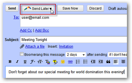 Boomerang Gmail - inLook.vn