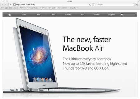 Apple Safari 5.1 - inLook.vn