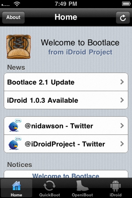 Android OS iPhone - inLook.vn