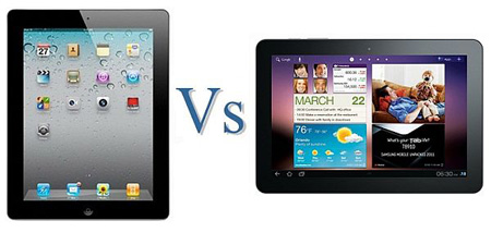 Samsung Galaxy Tab 10.1 VS Apple iPad - inLook.vn