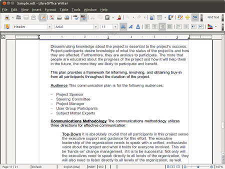 LibreOffice Writer - inLook.vn