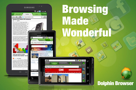 Dolphin Browser HD - inLook.vn