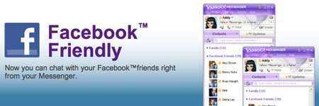 Yahoo! Messenger mới hỗ trợ chat trên Facebook - inLook.vn