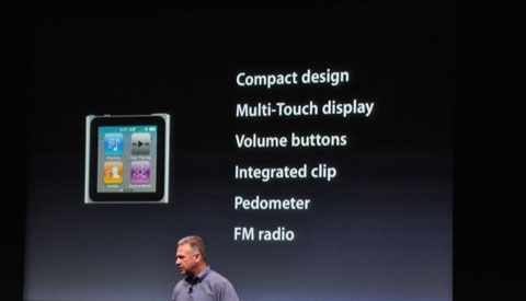 iPod, dòng máy nghe nhạc thành công của Apple. Ảnh: