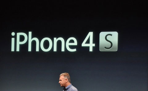 iPhone 4S chính thức ra mắt. Ảnh