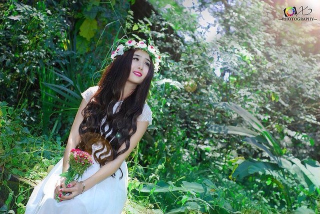 Bộ ảnh “Nàng công chúa trong rừng” tuyệt đẹp của 9x Lạng Sơn