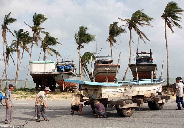 Hình ảnh Việt Nam phòng chống bão Haiyan trên báo nước ngoài 13