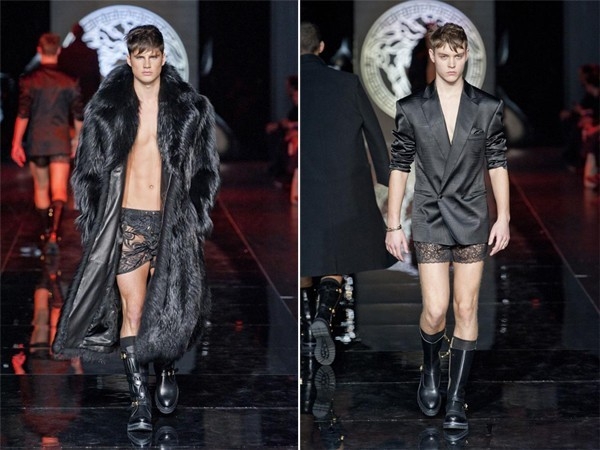 Hoảng hốt với bodysuit dạng lưới cho nam giới của Versace 7