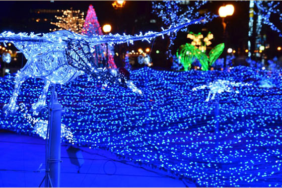 Tham quan những địa điểm trang trí về đêm đẹp nhất mùa Giáng Sinh tại Nhật 1