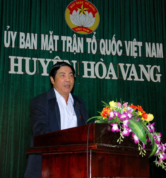 Ông Nguyễn Bá Thanh tiếp xúc cử tri TP.Đà Nẵng.