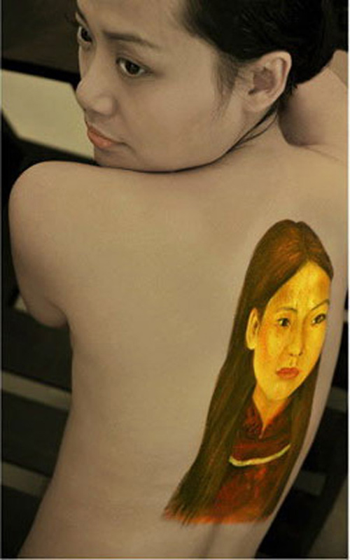 Mỹ nhân Việt sẵn sàng nude 100% cho body painting