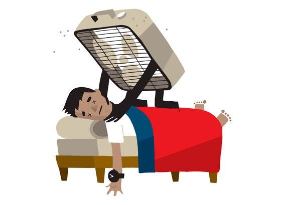 Nỗi ám ảnh với quạt máy:  Nhiều người Hàn Quốc tin rằng bật quạt lúc ngủ có thể khiến bạn tử vong.  Họ cho rằng quạt sẽ hút hết ôxy trong không khí, khiến nạn nhân ngạt thở và chết trong lúc ngủ. 