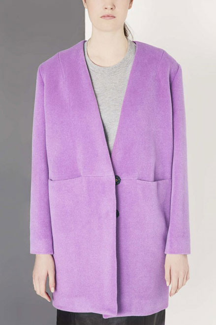 áo khoác lavender Topshop