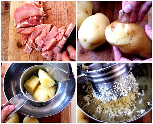 Cách làm khoai tây viên chiên xù - 2