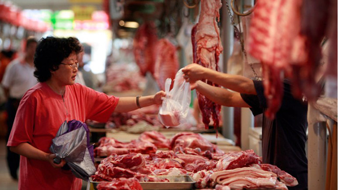 Rùng mình thịt lợn Trung Quốc 'ngậm' hóa chất