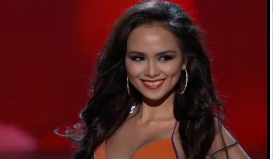 Diễm Hương rực rỡ tại bán kết Miss Universe 2012 8