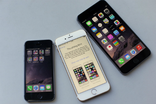 iPhone 6 với màn hình 4,7 inch hấp dẫn hơn cả iPhone 5S lẫn iPhone 6 Plus.
