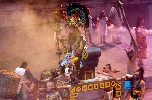 Người Maya tưng bừng mở hội mừng thế giới mới 