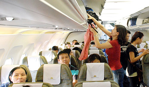 Hy hữu: Trộm trên máy bay Vietnam Airlines 1