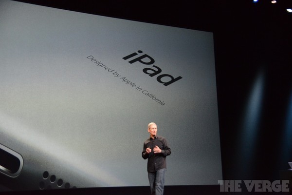 [Tường thuật trực tiếp] iPad Mini Retina sẽ có giá thành bằng iPad 2 2