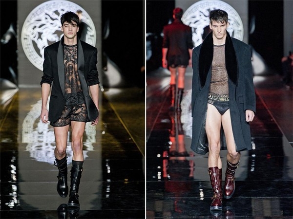 Hoảng hốt với bodysuit dạng lưới cho nam giới của Versace 5