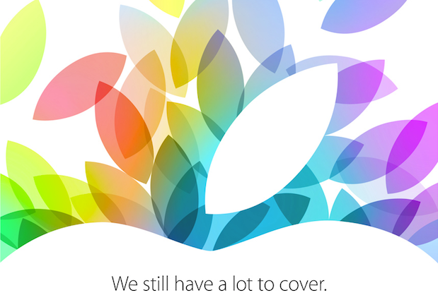 Apple confirms October 22nd event, still has 'a lot to cover'