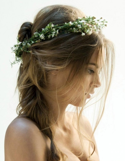 Những kiểu tóc tuyệt đẹp cho cô dâu mùa hè 5