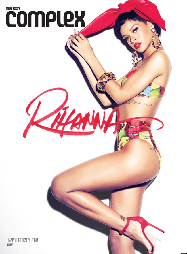 Rihanna sở hữu một thân hình cực kỳ rắn chắc và bốc lửa 