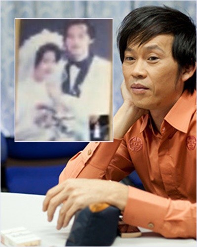 Ảnh cưới của Hoài Linh và vợ được hé lộ khi em trai Dương Triệu Vũ chia sẻ ảnh trò chuyện FaceTime với bố.