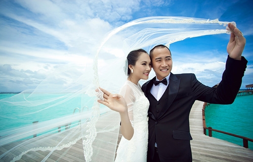Những bộ ảnh cưới như mơ của sao Việt 2013 - 2
