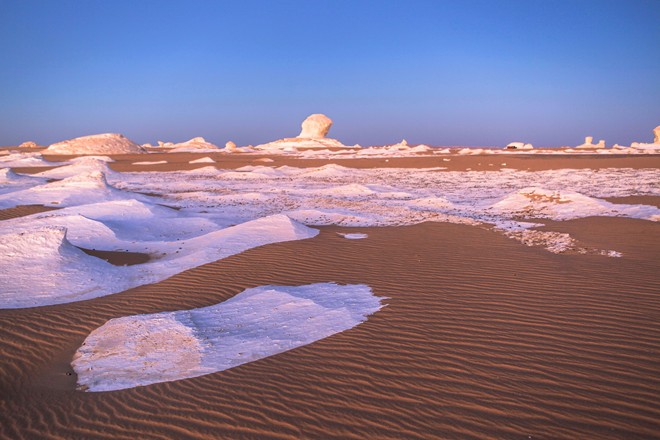 Sa mạc Trắng - báu vật thiên nhiên của Ai Cập