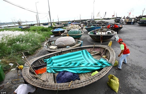 Hình ảnh Việt Nam phòng chống bão Haiyan trên báo nước ngoài 7