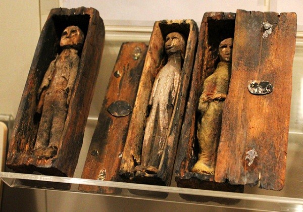 Bí ẩn trong 17 chiếc quan tài gỗ chứa xác ướp tí hon 6
