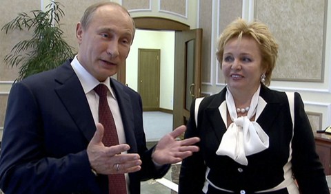 Tổng thống Putin tuyên bố ly hôn vợ