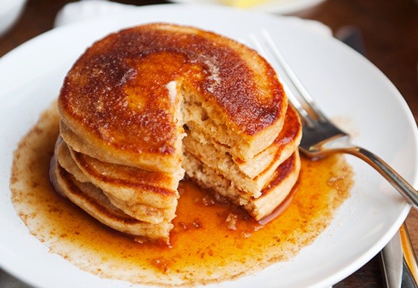 Pancake táo xốp mềm ăn hoài chẳng chán 9
