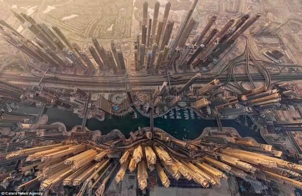 Toàn cảnh thành phố Dubai. 