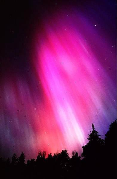 Cực quang tím hồng - một trong những hiện tượng thiên nhiên đẹp nhất trên thế giới