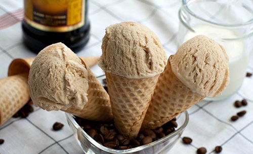 Mát lạnh kem từ cà phê và rượu - 4