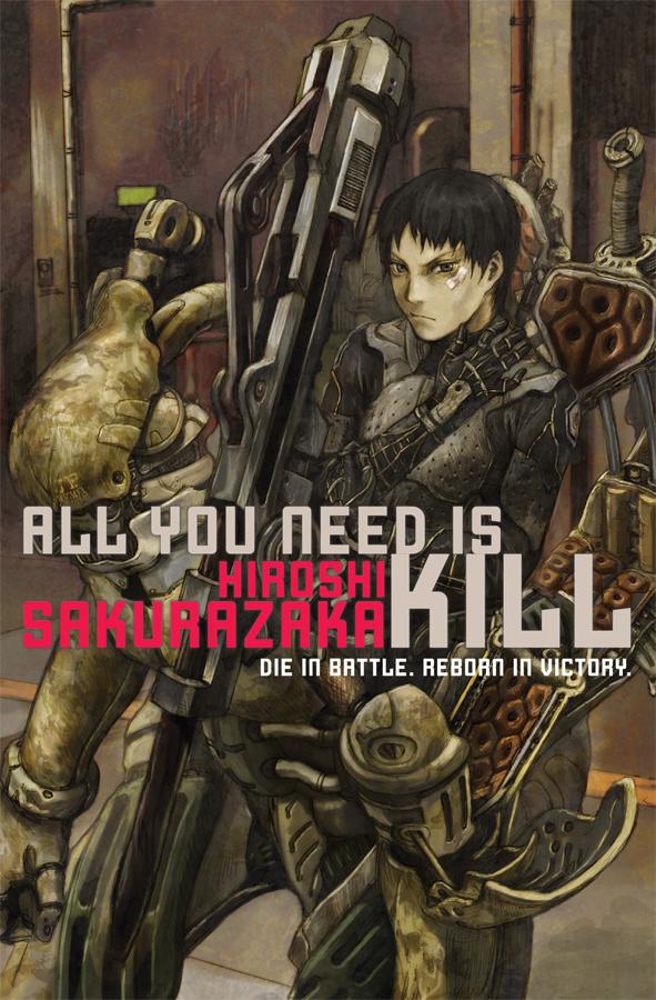   Bìa sách All you need is kill của nhà văn Hiroshi Sakurazaka
