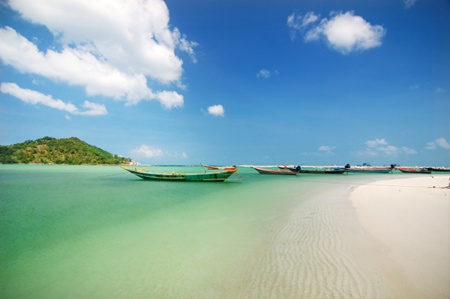 Bãi biển Haad Rin thuộc đảo Koh Phangan, Thái Lan