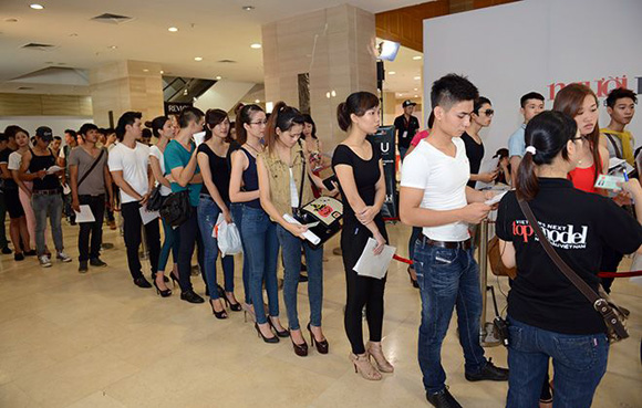 Thí sinh chuyển giới đổ bộ casting Next Top Model ở Hà Nội