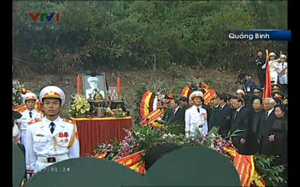 Đại tướng Võ Nguyên Giáp đã yên nghỉ trong lòng đất Mẹ Quảng Bình 46