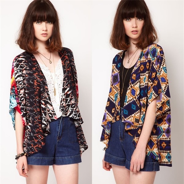 Áo khoác kimono - Xu hướng áo bay bổng, nhẹ bẫng của mùa hè 25