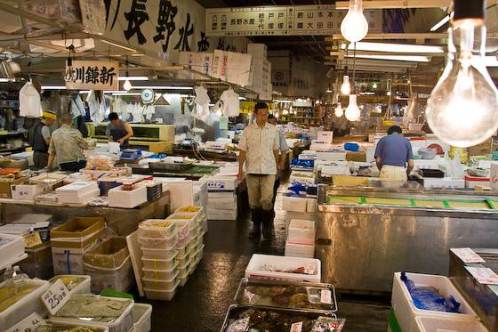 Sổ tay du lịch so tay du lich Sotaydulich  Sotay Dulich Khampha Kham Pha Bui Tour tham quan cho ca Tsukiji  va tu tay lam sushi