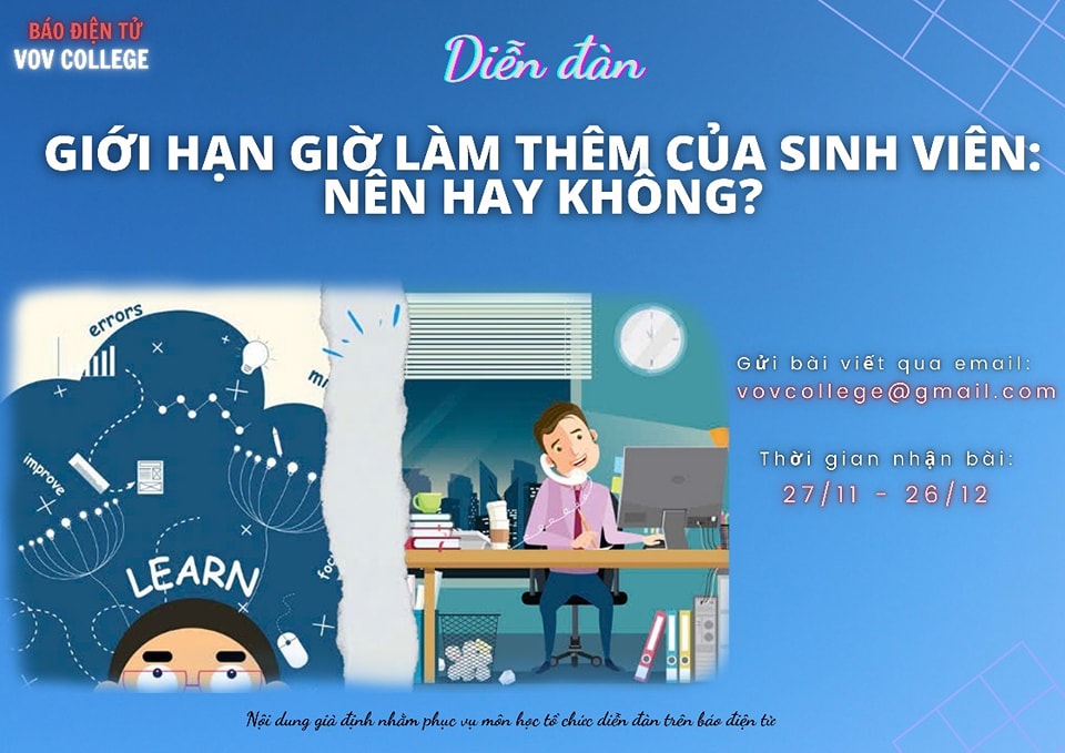 [6 chú gà] Giới hạn giờ làm thêm của sinh viên: Nên hay không?