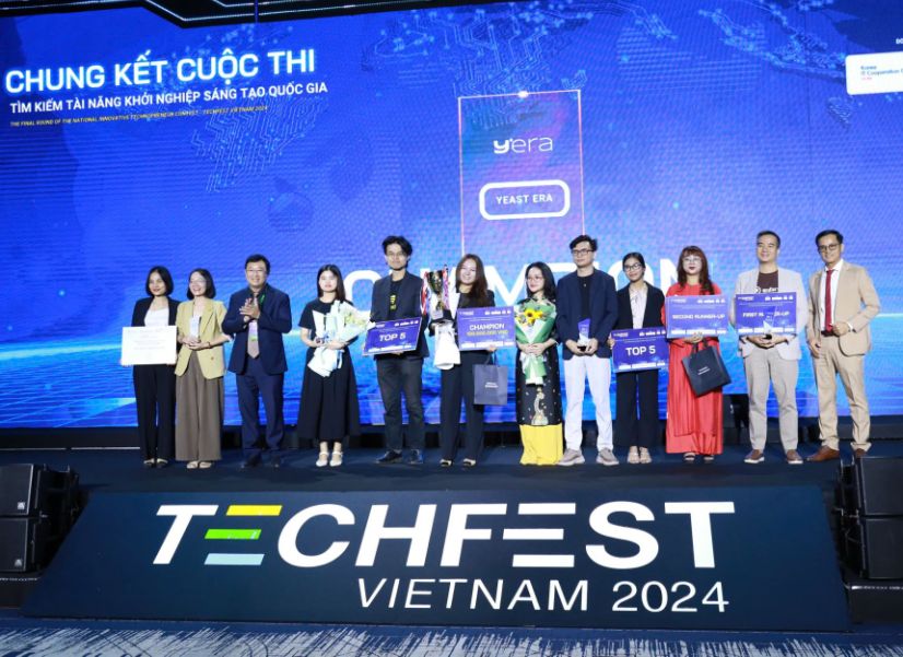 TECHFEST 2024: Startup tạo protein từ men vi sinh giành giải nhất cuộc thi tìm kiếm tài năng khởi nghiệp sáng tạo quốc gia 2024