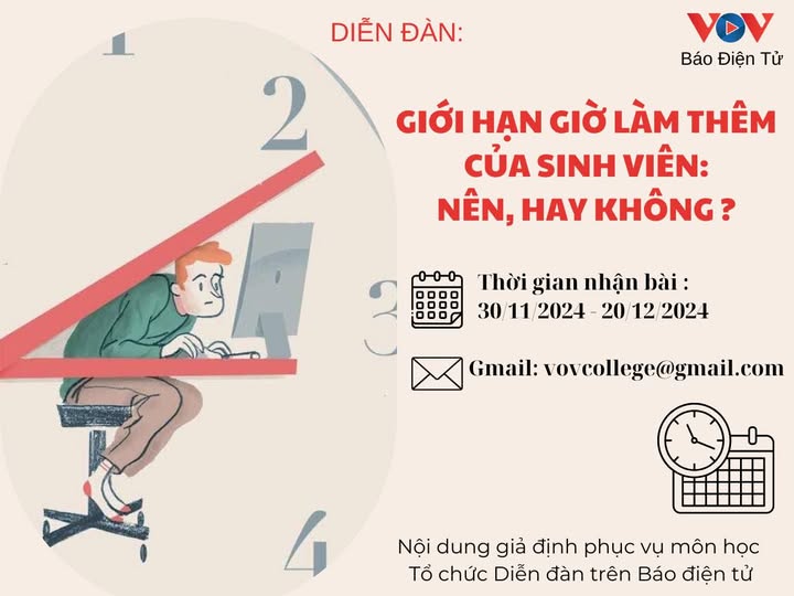 [MINI] GIỚI HẠN GIỜ LÀM THÊM CỦA SINH VIÊN