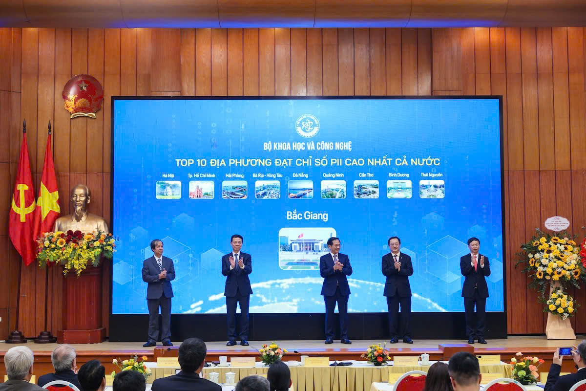 Bộ KH&CN công bố Chỉ số đổi mới sáng tạo cấp địa phương năm 2024