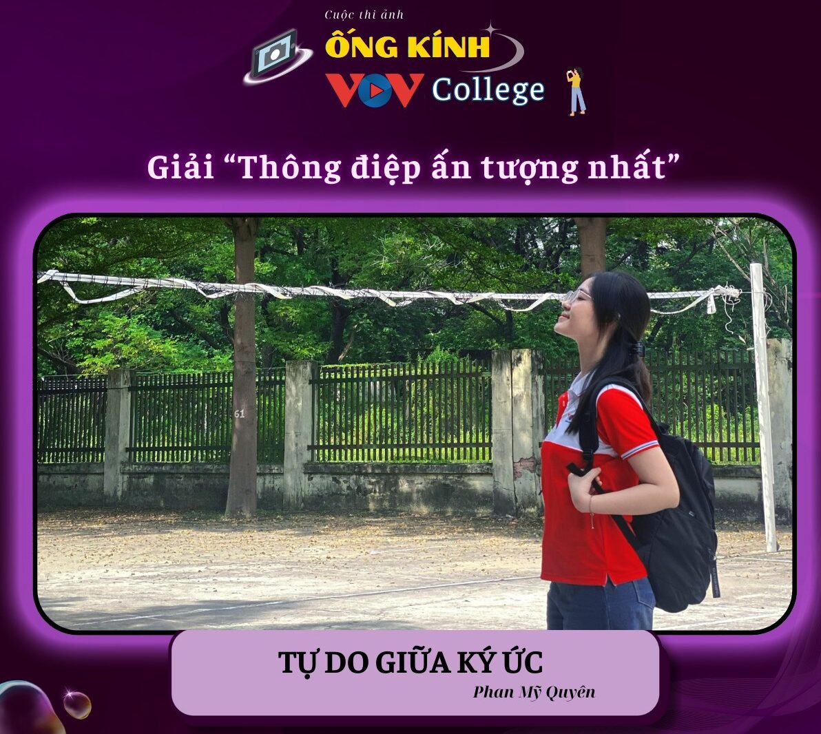 Ống kính VOV College: Những bức ảnh căng tràn cảm xúc